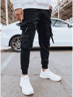 Pánské bojové kalhoty černé FashionStreet UX4214 Pánské bojové kalhoty černé FashionStreet UX4214