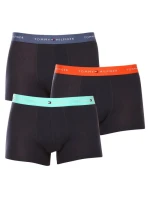 Pánské boxerky Tommy Hilfiger 3-Pack tmavě modrá bavlna