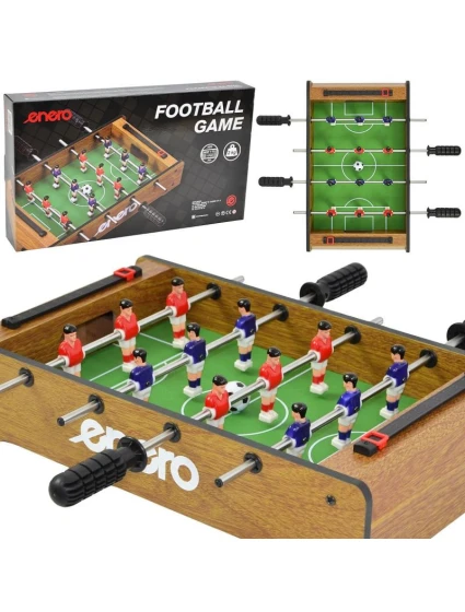 Stolní fotbal 46x27x9CM DŘEVO ENERO Stolní fotbal 46x27x9CM DŘEVO ENERO