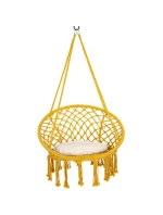 Závěsná sedačka 80x60 cm s polštářkem HONEY