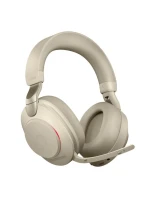 Sluchátka do uší Jabra Evolve2 85 UC Stereo Link380c, béžová + stojánek