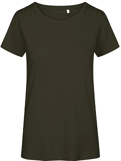 Promodoro 3095 Dámské tričko bio premium 40.3095 khaki