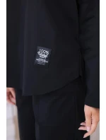 Komplet nových mikinových kalhot Punto Černý Komplet nových mikinových kalhot Punto Černý