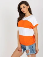 Bluzka RV BZ model 21153744 pomarańczowy - FPrice Bluzka RV BZ model 21153744 pomarańczowy - FPrice