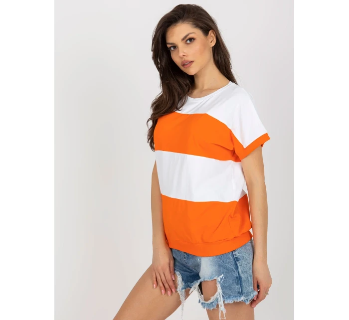Bluzka RV BZ model 21153744 pomarańczowy - FPrice Bluzka RV BZ model 21153744 pomarańczowy - FPrice