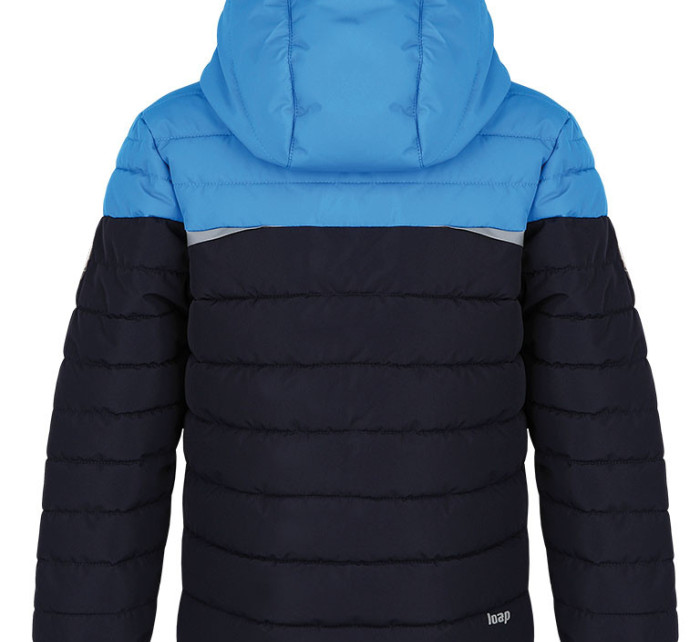 Dětská lyžařská bunda LOAP FUMAR Tmavě modrá/Modrá