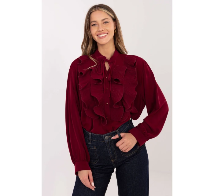 Košile s dlouhým rukávem model 222124 Factory Price Košile s dlouhým rukávem model 222124 Factory Price