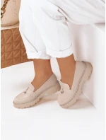 Dámské béžové mokasíny  model 21983186 - Dstreet