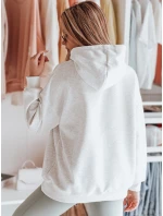 Dámská mikina oversize MINMIN LOVE šedá FashionStreet BY1496