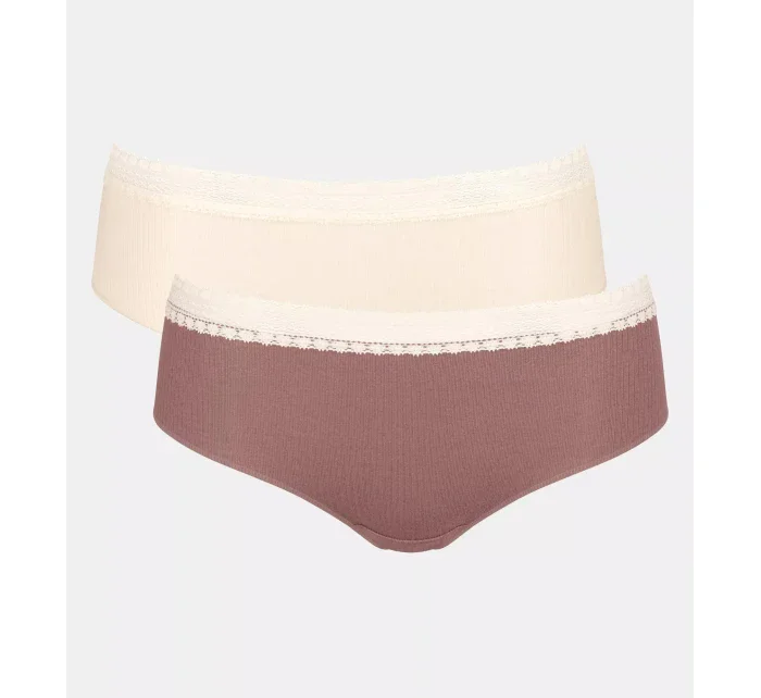 sloggi GO Ribbed R Hipster C2P - BROWN - SLOGGI BROWN - SLOGGI sloggi GO Ribbed R Hipster C2P - BROWN - SLOGGI BROWN - SLOGGI