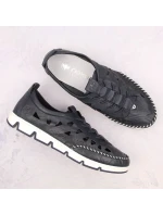 Rieker W RKR652 námořnicky modrá kožená polobotka s prolamovanou podrážkou Rieker W RKR652 námořnicky modrá kožená polobotka s prolamovanou podrážkou