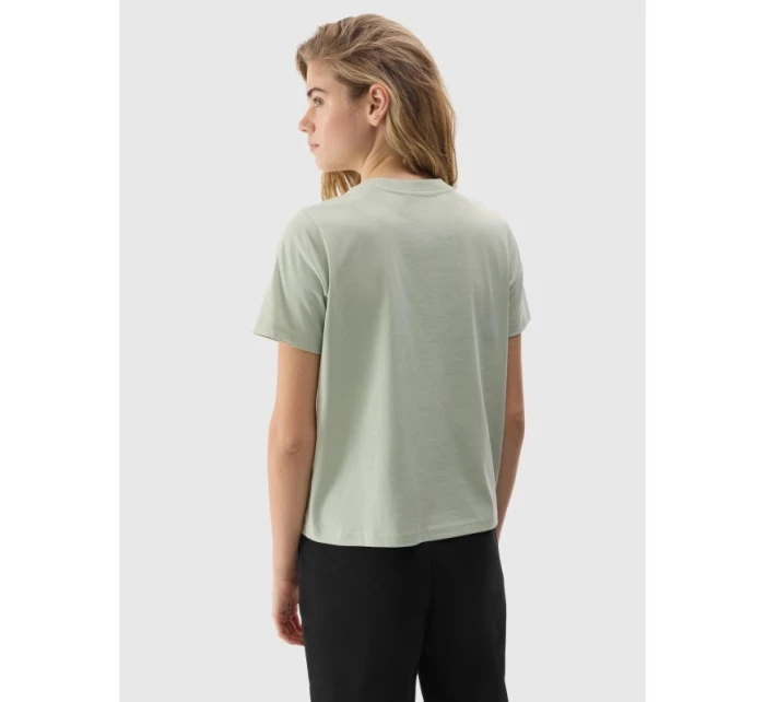 Dámské hladké tričko z organické bavlny 4F Dámské hladké tričko z organické bavlny 4F
