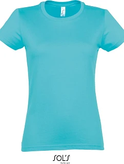 SOL'S Imperial Women Dámské tričko z těžké bavlny model 22520915 atoll blue
