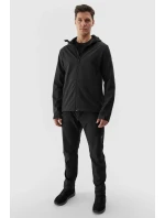 Pánská softshellová bunda s kapucí Černá model 21678481 - 4F