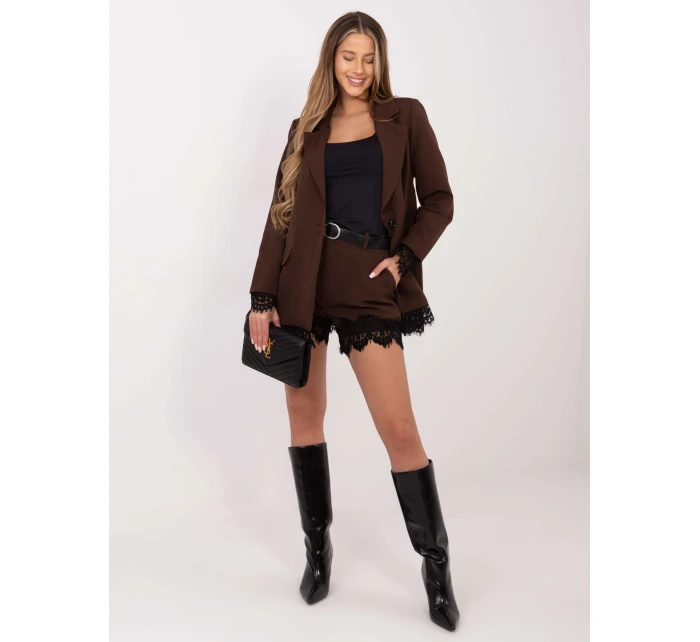 Szorty IT SN model 21799695 brązowy - FPrice Szorty IT SN model 21799695 brązowy - FPrice