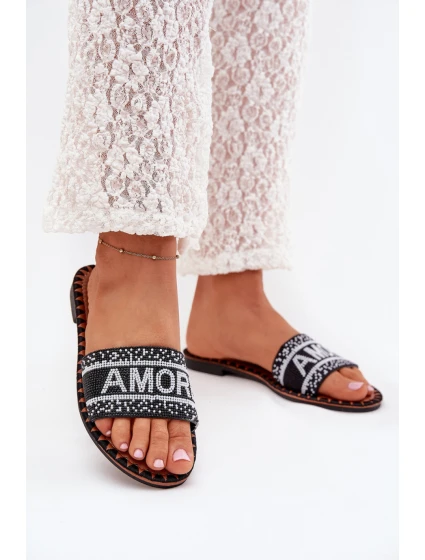 Pantofle model 215740 Step in style Pantofle model 215740 Step in style