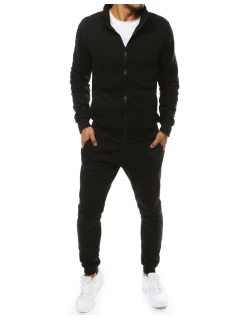 FashionStreet černá pánská tepláková souprava AX0229