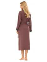 L&L 2505 dlouhý dámský viskózový župan M-2XL