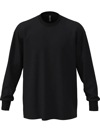 Next Level Apparel N 7211 Těžké oversize tričko s dlouhým rukávem 08.7211 black Next Level Apparel N 7211 Těžké oversize tričko s dlouhým rukávem 08.7211 black