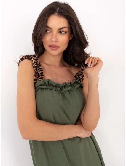 Sukienka MI SK model 21191108 khaki - FPrice