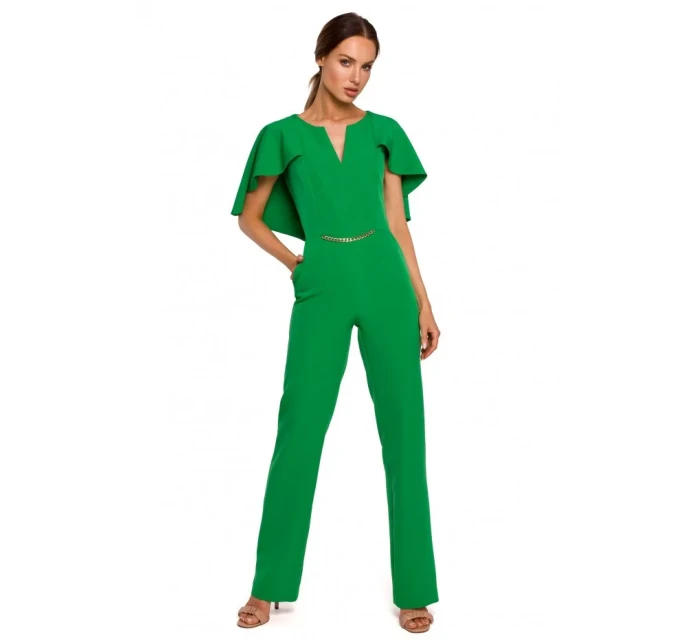 M670 Kombinéza s volánky - zelená