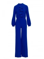 S420 Kombinéza s volánem - královská modř