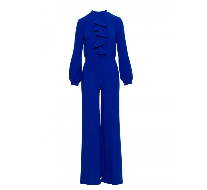 S420 Kombinéza s volánem - královská modř