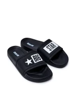 Pánské pantofle Big star - černé Pánské pantofle Big star - černé