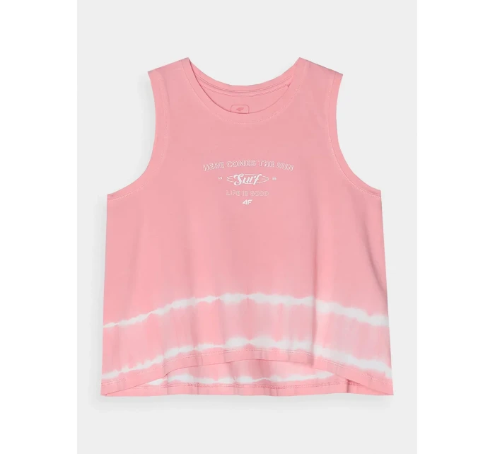 Dívčí top 4F - růžový Dívčí top 4F - růžový