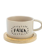 PÁTEK - krémový hrníček makronka 200 ml