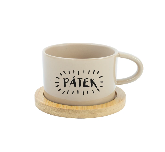 PÁTEK - krémový hrníček makronka 200 ml