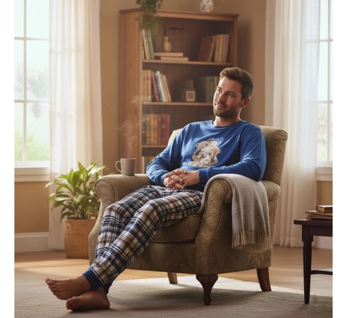 Pánské pyžamo 115/292 Bears - CORNETTE Pánské pyžamo 115/292 Bears - CORNETTE