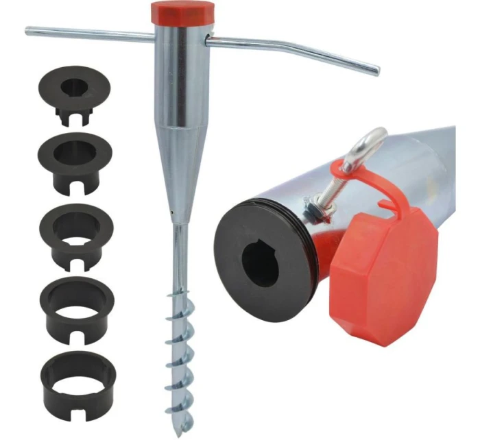 ZÁKLADNA PRO UPEVNĚNÍ DEŠTNÍKU 25-55 MM KOVOVÁ ŠROUBOVACÍ REDCLIFFS