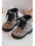 Dětské Botky s Zipem Bežové model 21636505 - Boto Dětské Botky s Zipem Bežové model 21636505 - Boto