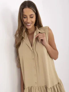 Šaty 341 SK model 15222714 béžová - FPrice