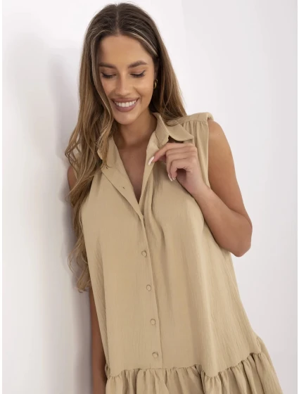 Šaty 341 SK 5183.08 béžová