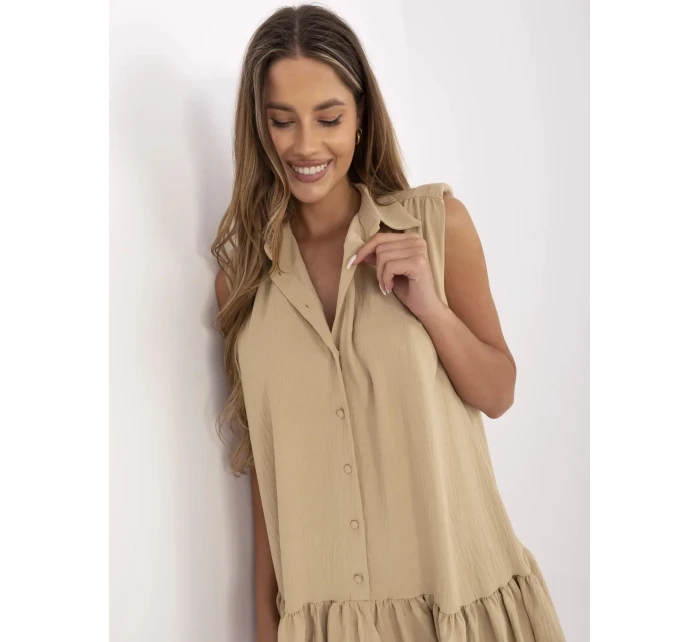 Šaty 341 SK 5183.08 béžová