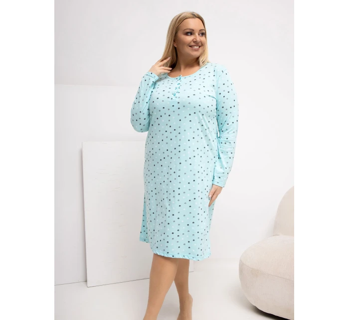 Noční košile DU KN FP 607.04P Mint