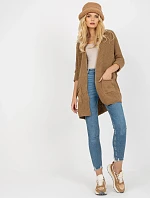 Dámský kardigan 3002.98P tmavě hnědý - FPrice