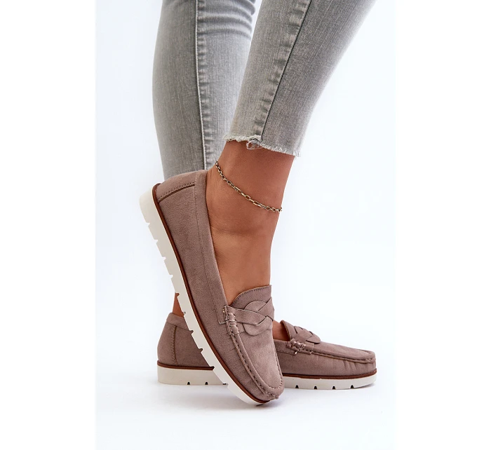 Dámské mokasíny 834280 Nestalia hnědé - Vice Versa