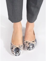 Trendy dámské baleríny se zvířecím motivem bez podpatku Trendy dámské baleríny se zvířecím motivem bez podpatku