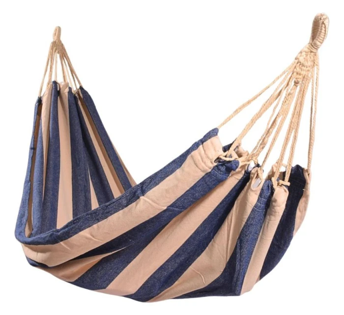 ZAHRADNÍ HAMMAK 1 OSOBNÍ 200x100 cm S PŘIKRÝVKOU 1064024