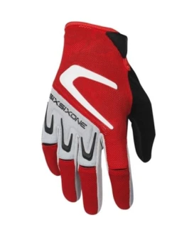 661 RUKAVICE RAGE ČERVENÉ XL