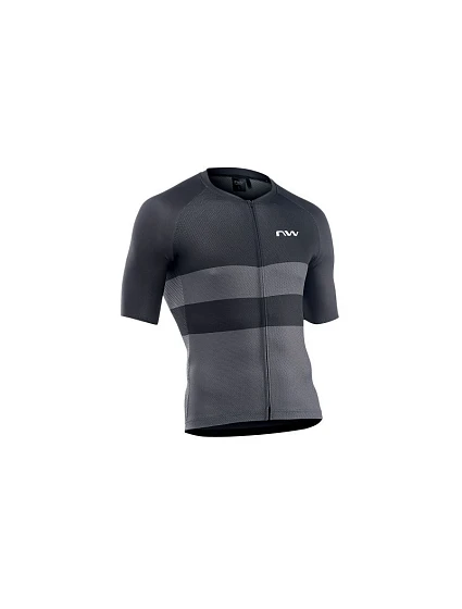Cyklistické tričko NORTHWAVE Blade Air Jersey Short Sleeve – černé/tmavě šedé Cyklistické tričko NORTHWAVE Blade Air Jersey Short Sleeve – černé/tmavě šedé