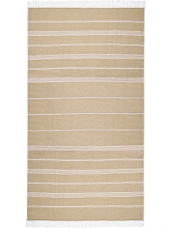 Recycled Hamam Towel Hamam ručník "Recycled" model 22527342 beige - The One Towelling