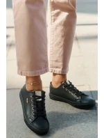 Dámské Tenisky Z Eko Kůže Big Star model 21693148 Černé - Big Star Shoes