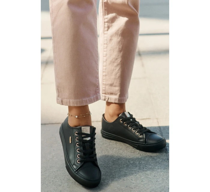 Dámské Tenisky Z Eko Kůže Big Star model 21693148 Černé - Big Star Shoes