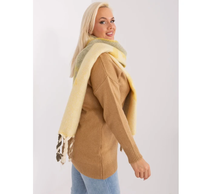 Szalik AT SZ model 19349179 żółty - FPrice