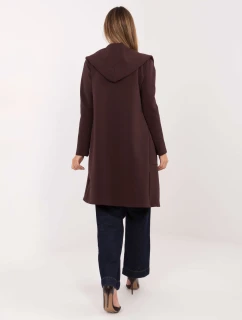 Kabát MJ EN H5031.93 tmavě hnědý