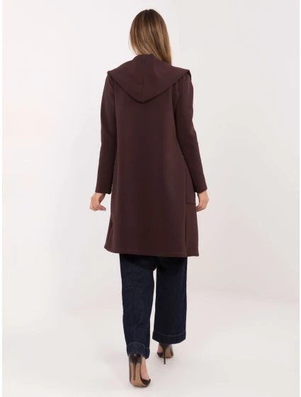 Kabát MJ EN H5031.93 tmavě hnědý